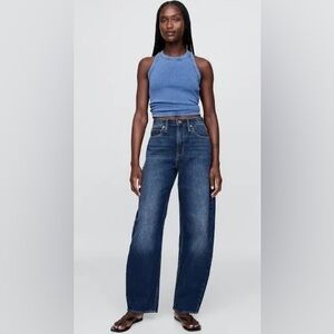 GAP Dark Blue barrel Women's Jeans